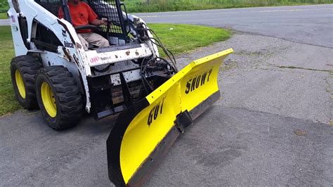 skid steer v snow plow|skid steer vibratory plow.